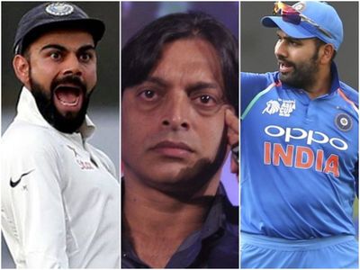 Virat Kohli Shoaib Akhtar Rohit Sharma Virat Kohli Shoaib Akhtar Rohit Sharma