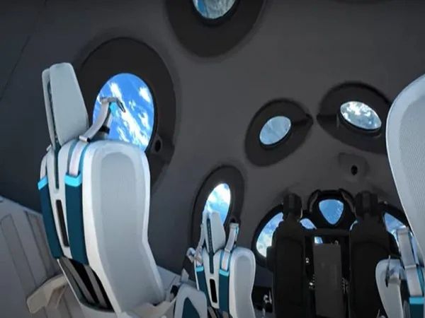Know about the Virgin Galactic's space plane cabin & foam interior