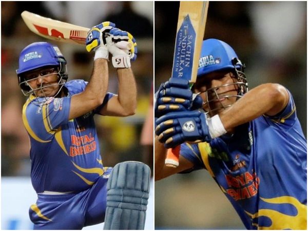 Virender Sehwag and Sachin Tendulkar