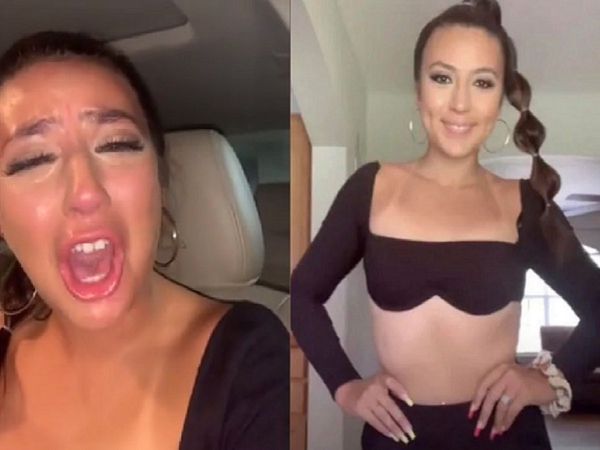 Woman breaks down in tears after being ‘fired’ over the ‘inappropriate’ crop top she wore