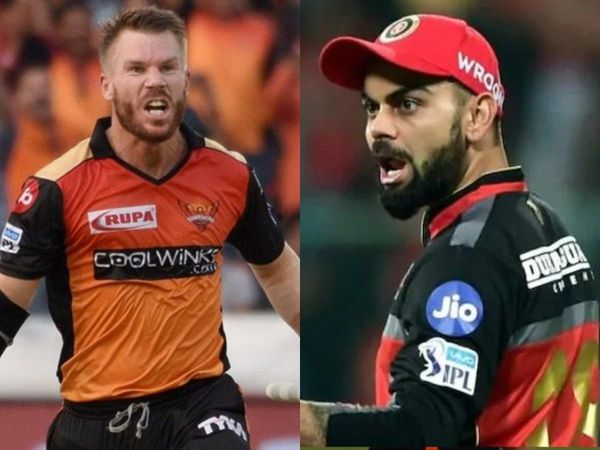 David Warner Virat Kohli