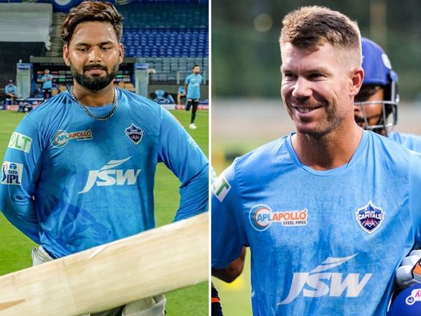 David Warner and Rishabh Pant