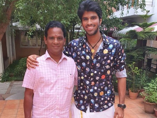 Washington Sundar with father
