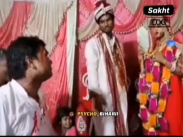 Wedding Video Bride Lover Reached on stage during jaimala then what happened watch funny viral video