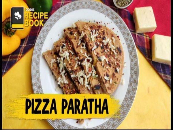 Pizza Paratha recipe