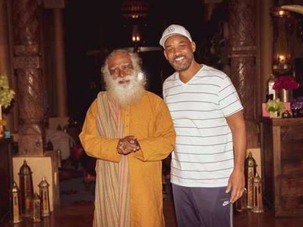 Will Smith meets Sadhguru