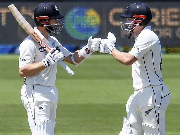 Kane Williamson and Henry Nicholls