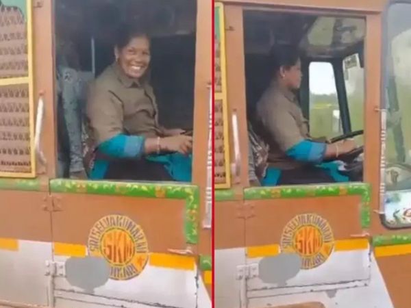 Woman Drives Truck Video Goes Viral on Social Media