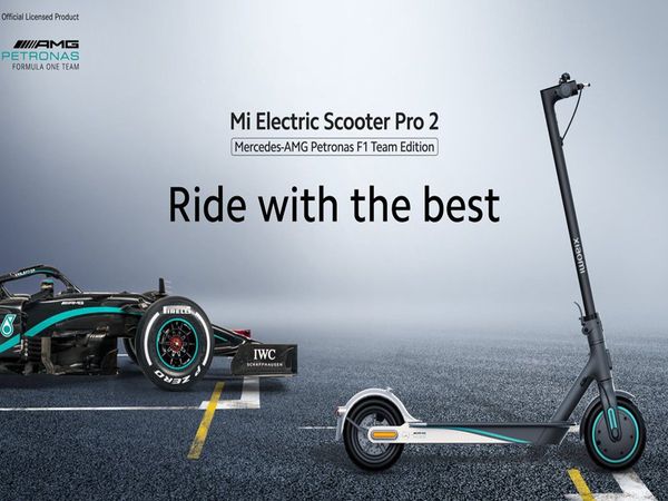 Xiaomi launched Mi Electric Scooter Pro 2 Mercedes-AMG Petronas F1 Team Edition