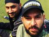Harbhajan Singh and Yuvraj Singh
