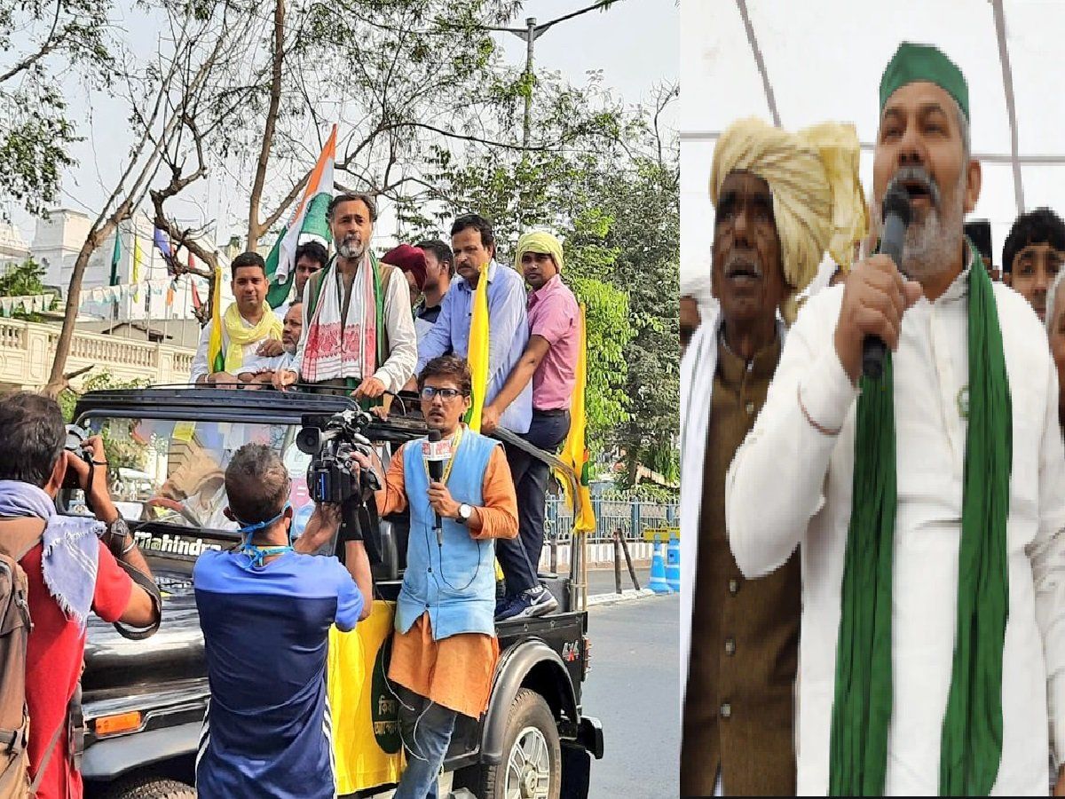 गैरराजनैतिक किसान नेताओं की 'पॉलिटिक्स' खुलकर आई सामने, बंगाल में BJP के खिलाफ प्रचार में जुटे