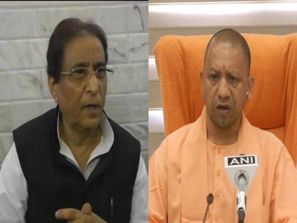 azam khan and Yogi Adityanath