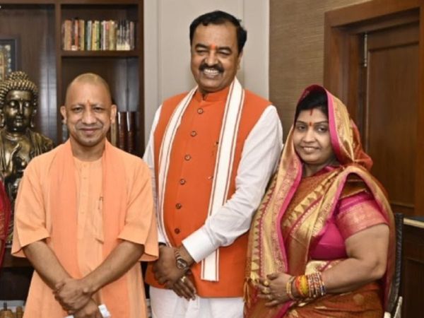 Yogi Adityanath and Keshav Prasad Maurya