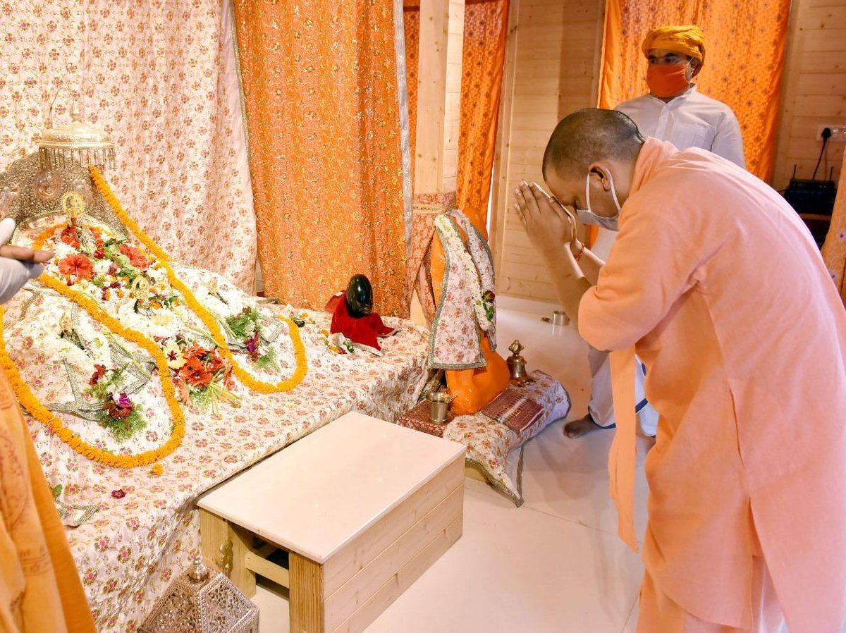 पूरा हो रहा है योगी आदित्यनाथ का श्रीराम जन्मभूमि के उद्धार का संकल्प