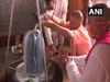 first somvar of sawan month devotees offer prayers Lord Shiva's Temple