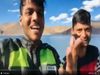Two youths of Prayagraj reached Ladakh after covering a distance of 2400 km from Scooty
