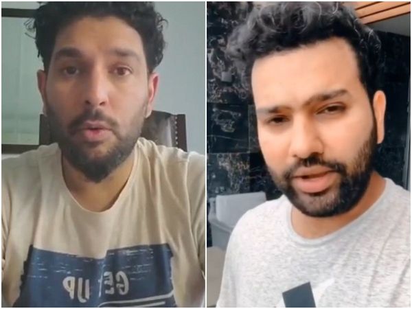 Yuvraj Singh and Rohit Sharma