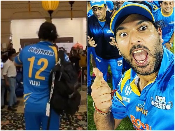 Yuvraj Singh broken bahubali dance video