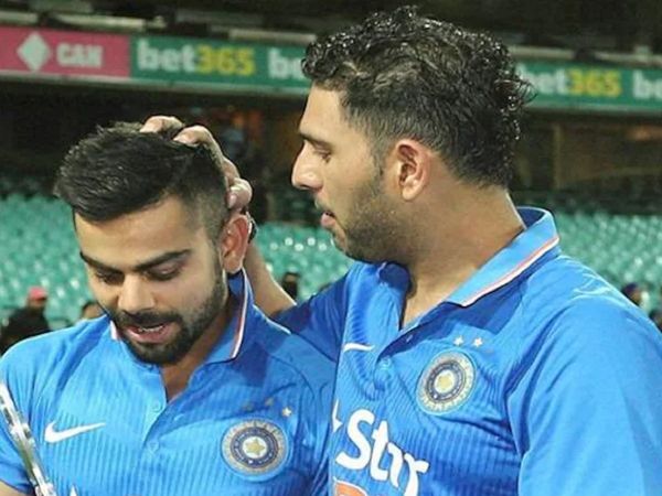 Yuvraj Singh and Virat Kohli