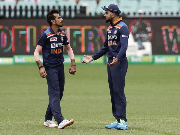 Yuzendra Chahal Virat Kohli 