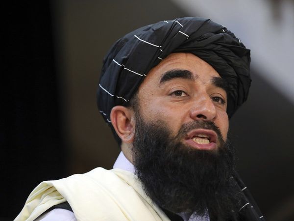Taliban spokesman Zabihullah Mujahid