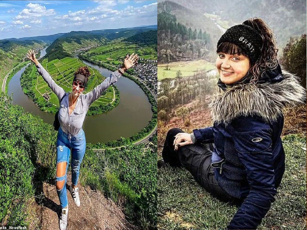 Wife Falls 100ft To Her Death While Posing For Photos Taken By Husband ...