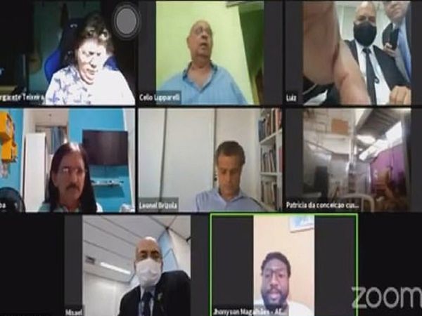 Couple are caught having SEX during Zoom Meeting video conference