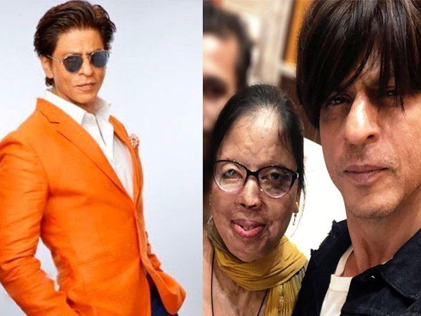 Acid Attack victim के साथ शाहरुख खान