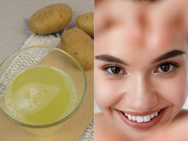  Dry Potato Eye Mask For Dark Circles