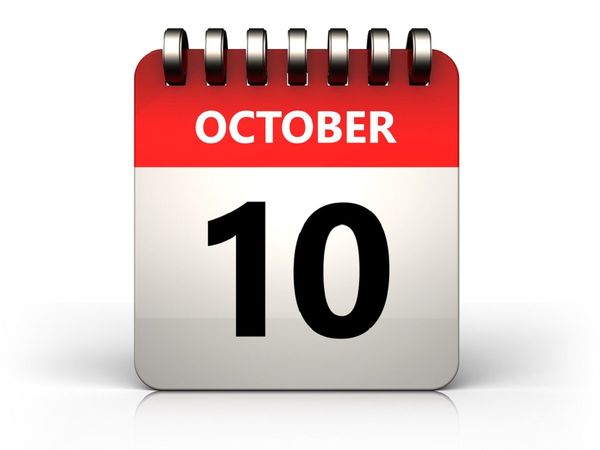 आज का इतिहास, 10 अक्‍टूबर