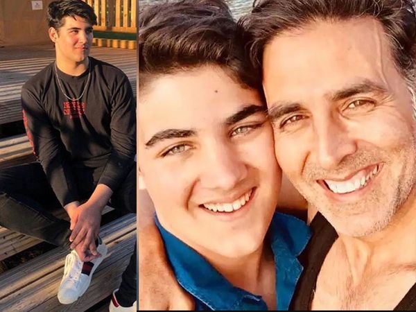 Akshay Kumar with son Aarav