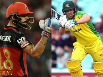 virat kohli and aaron finch virat kohli and aaron finch