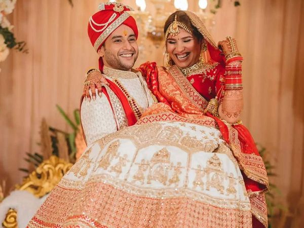 TV Couple Abhishek Sharma and Kanan Sharma ties the knot Check Wedding Photos- 