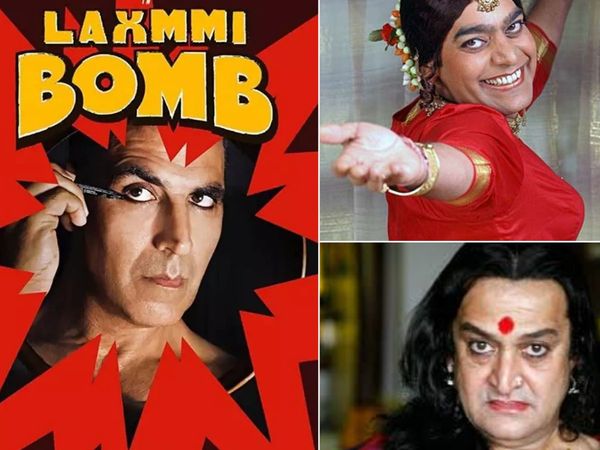 bollywood celebs who played transgender in movies akshay kumar Sadashiv Amrapurkar Ashutosh Rana paresh rawal 