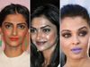 worst makeup looks of Bollywood actress