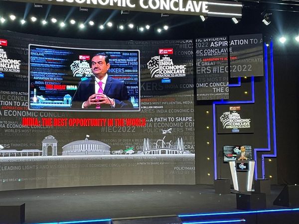 Adani Group chairman Gautam Adani at India Economic Conclave 2022