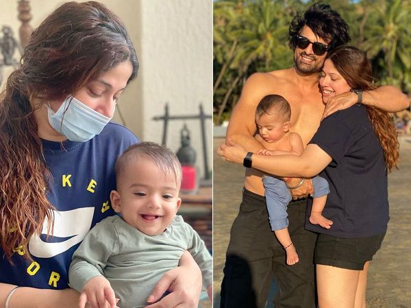 Mohit Malik Wife Aditi Shirwaikar Malik pens note After their 9 month old son Ekbir tested positive for Covid-19