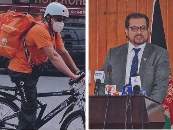 खास से आम हुए अफगान मंत्री! जर्मनी में कर रहे पिज्जा डिलीवरी