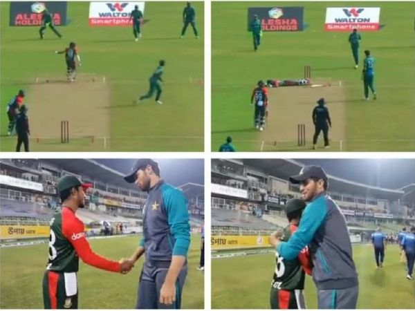 shaheen shah afridi apologises to afif hossain