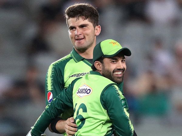 Shaheen Afridi and Mohammad Rizwan