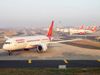 Air India pilot welcomes passengers in a new way