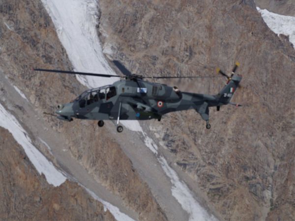 HAL produced two Light Combat Helicopters deployed in Leh sector to support IAF