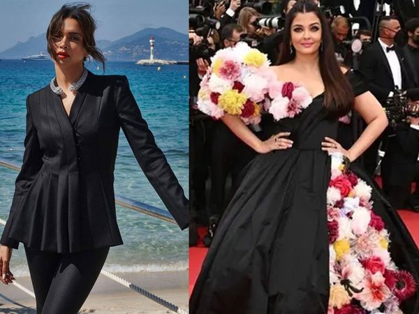 Deepika Padukone and Aishwarya Rai Bachchan at Cannes 2022