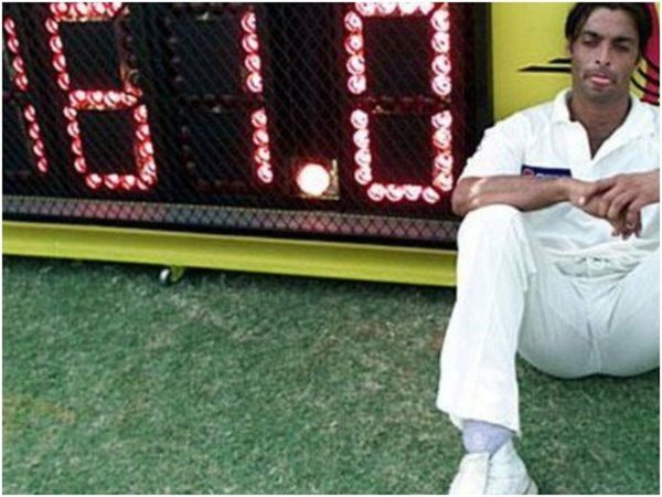 Shoaib Akhtar broke the 100 MPH barrier