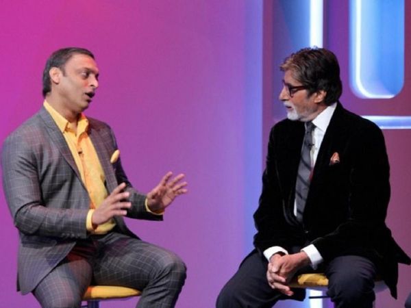 shoaib akhtar and amitabh bachchan