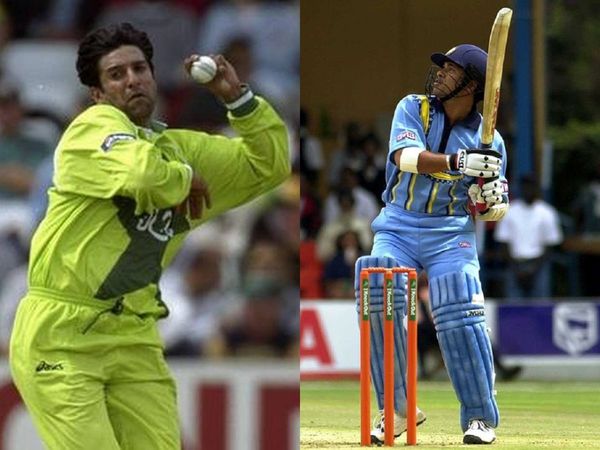 wasim akram and sachin tendulkar