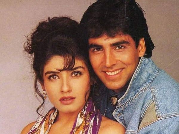 Akshay Kumar Raveena Tandon Photo