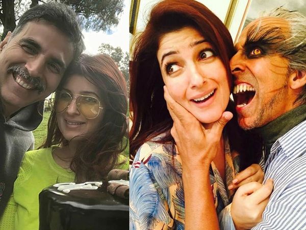 Akshay Kumar and Twinkle Khanna