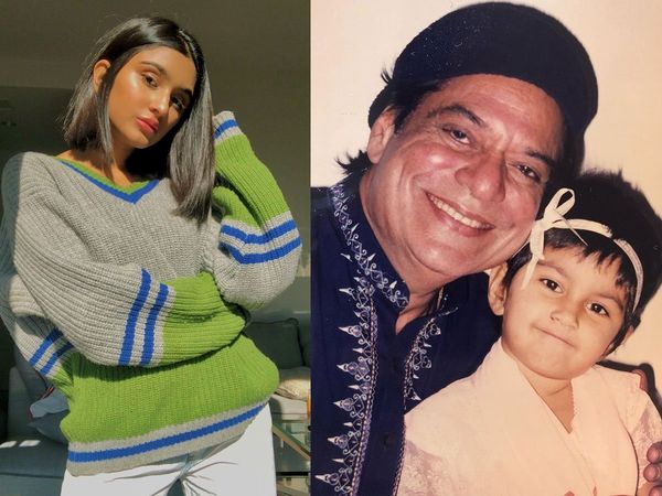 Alaviaa Jaaferi with Grand Father Jagdeep