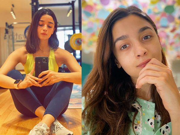 Alia Bhatt gets haircut at home
